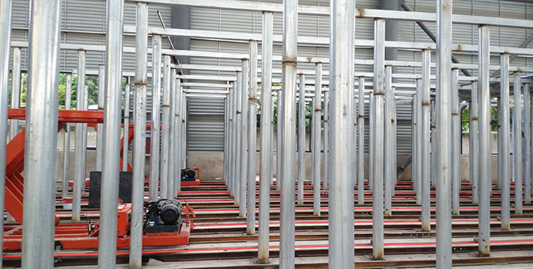 RGV子母車養(yǎng)護(hù)窯全自動(dòng)制磚生產(chǎn)線