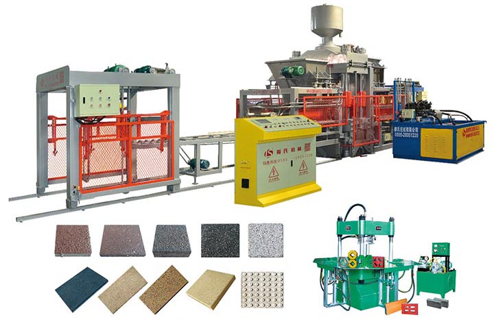 靜壓磚機(jī)、液壓磚機(jī)的運(yùn)用